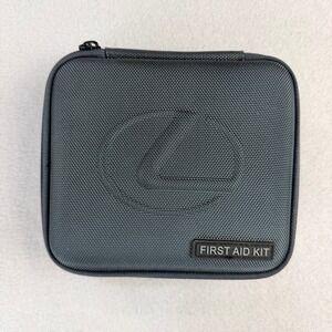 Lexus Genuine OEM First Aid Kit Grey Zippered Case PT420-00223 Emergency Safety